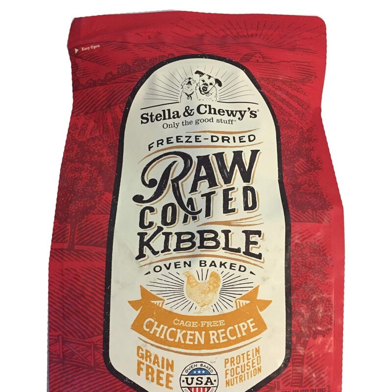 Stella & Chewy's Raw Coated Chicken Recipe Dog Food 10lb