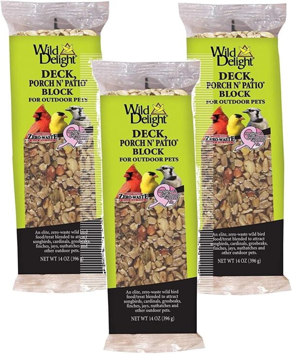Wild Delight Deck, Porch N Patio Block 3 Pack