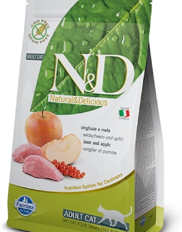 Farmina N&D Natural & Delicious Boar and Apple 11 lbs