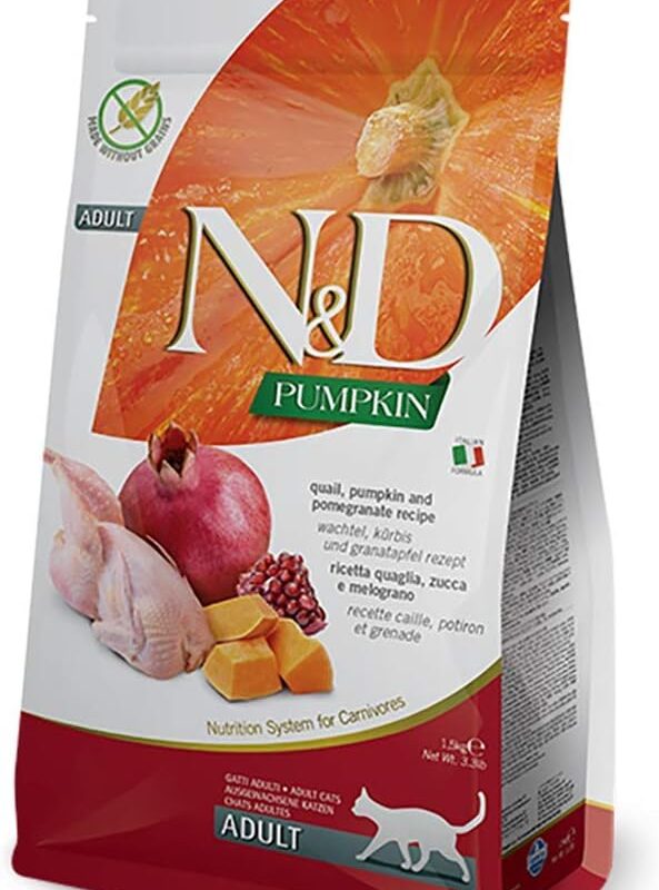 Farmina N&D Pumpkin Quail Pumpkin and Pomegranate Recipe 3.3 lbs