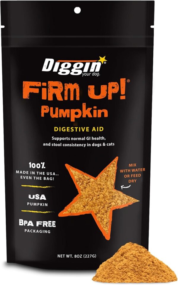 Diggin' Your Dog Firm Up Pumpkin 8 oz