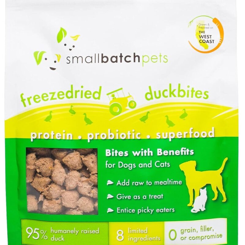 Smallbatch Pets Freezdried Duck Bites 7 oz