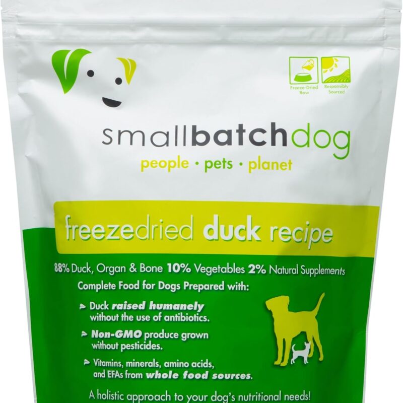 Smallbatch Pets Freezdried Duck Recipe 14 oz