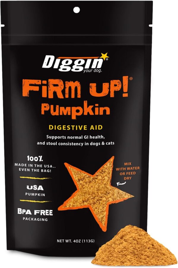 Diggin' Your Dog Firm Up Pumpkin 4 oz