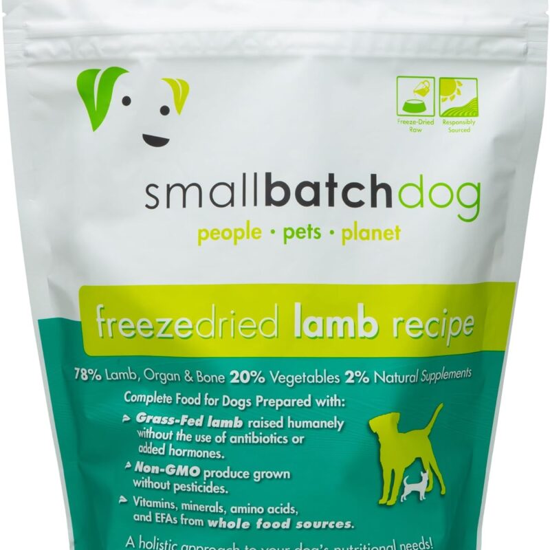 Smallbatch Pets Freezdried Lamb Recipe 14 oz