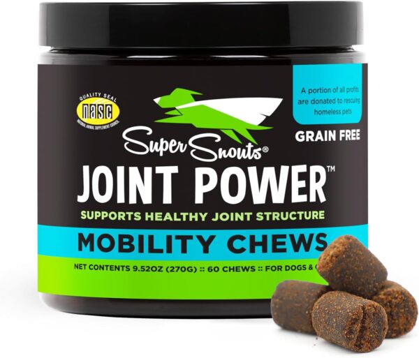 Super Snouts Joint Power 60 Chews 9.52 oz