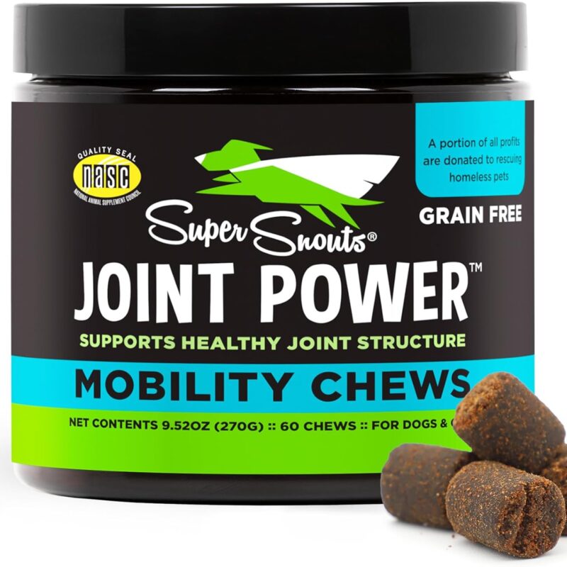 Super Snouts Joint Power 60 Chews 9.52 oz